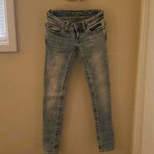 BKE low-rise skinny jeans, 24R